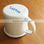 Wholesale Customized Enamel Painting & Custom Rim Enamel Camping Mug Custom Drinking Coffee Enamel Mug
