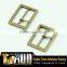 Custom high end antique brass metal bag ornament