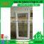 BI folding window in the aluminum profile with wooden color aluminum profile frame folding door and window