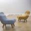 Small solid wood legs Sofa Chair with Foam Sofa Sets