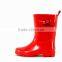 China red rain rubber boot stock lot shoes for sale