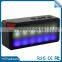 Black Fridy Promotional Products Square Box New bluetooth speaker X3 loudspeaker with FM DAB Radio USB Stick LED Light