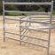 40X80mm oval tube horse round yard panel/6 bar oval tube Australia cattle panel/galvanized powder coated cattle corral panel use