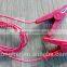 Black/green/red clip with Black/green/red fire proof cable