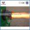 Homemade wood pellet burner for aluminium melting furnace/pellet burner controller