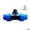 Water supply connection pp compression fittings equal tee/plastic pipe fittings equal tee