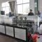 Conical plastic PVC extruder machine line