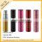 2016 Hot Sale Unique Bottle Aluminum Perfume Bottle Travel Pocket Vial Refillable