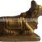 Brass Nandi Cow Sculpture