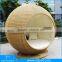 Luxury Rattan Apple Bed Wicker Furniture Sun Lounger