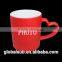 Sublimation Red Heart handle color changing Mug