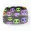 Newest decorative black plastic halloween dinner plates