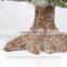 Artificial christmas adornment resin snowing christmas tree
