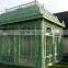 Galvanized steel Garden green house / glass sun room