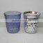 classical eletroplating beautiful glass vase with decoration