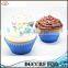 NBRSC Reusable and Non-stick Mini Silicone Baking Truffle Muffin Cup Molds Mini Chocolate Holders Pack-6