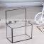 Garden Decoration Geometric Glass Terrarium / Cube / Handmade Glass Plant Flower Pot for Indoor Garden