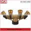 brass hose faucet manifold for watering& irrigation