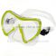 Silicone tempered glass big frame new design diving mask