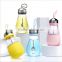 UCHOME 2017 New Design 450ml Single Layer glass Bulb Water Bottle Glass Bulb Juice Bottle Glass Bulb Beverage Bottle