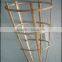 mini black bamboo trellis/bamboo garden trellis suport plants
