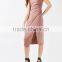 Casual Prom Dress Summer Rose Pink Women Summer Custom Dresses