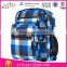 100% cotton fabric fashion backpack for students high school students backpacks