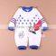 Wholesale Baby Cotton Romper Cute Jumpsuit Long Sleeve Baby Onesie