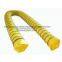 PVC light weight and flexible spiral duct with straight sleeve