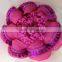 Glitter Sequins Detail Flower Shape Hair Snood Ponytail Holder Hair Scrunchie Snood Bun Net with Shiny Sequins Strips