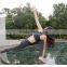 New Arrival Trendy Style Flower Printed Yoga Pants Tank Tops Fitness Wear
