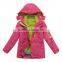 kids hardshell jackets winter with polar fleece removable liner