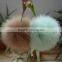 SJ747-01 Super Quality Fox Fur Ball Key Chains