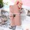 Long Solid Knot Fold Wallet New Handbag Purse In Color