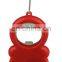 ABS +metal bottle opener with tape measure led keychain multifunction led keychain