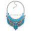 Wholesale Vintage Long Statement Necklace With Tassel, Moon Collar Necklace For Women