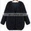 New style Loose V neck long sleeve winter women faux fur coat