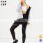 2017 autumn new style street wear grey blank hoodies women zip front