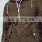 New style wholesale coats cotton zipper hooded jacket for men