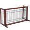 Wood Dog Gate Adjustable Indoor Solid Construction Pet Fence