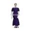 High quality african style wax fabric african long wax dresses