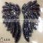 DT-1708 New style angle wing sequined patches