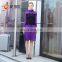 2016 Elegant autumn clothing Fake two pieces women high waisted dress
