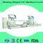 shz4-120 x 4500 double-head cutting saw aluminum profile line