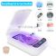 UV Light Sanitizer for Baby Pacifier Cell Phone Bottle Nipples Sippy Spout Toy Portable UV Sterilizer Box