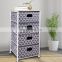 Lantern print 4 drawer Vertical Dresser Storage Tower for Closet Nightstands Storage Organizer Dresser Drawer Tower Cabinet