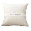 Cool colors linen cushion cover solid throw pillow case cover for couch