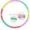 High Quality Smart Durable Weighted Plastic Fitness Hula Circle For Adults