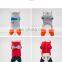 Dog Pet cat Winter Warm Clothes hoodie fur collar Overcoat cotton apparel with pocket