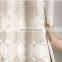 Custom New Fancy Designs Bathroom Hotel Hookless Shower Curtain in China